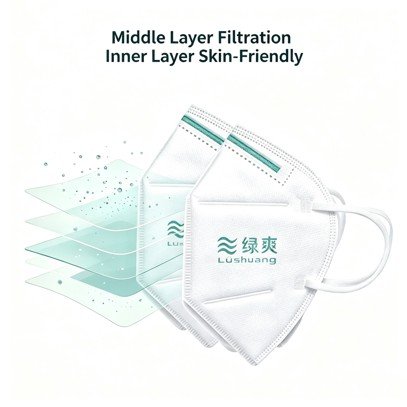 Dust Mask Construction - หน้ากากกันฝุ่นสีขาวแบบใช้แล้วทิ้งสำหรับผู้ใหญ่พร้อมช่องระบายอากาศ เหมาะสำหรับการใช้งานในชีวิตประจำวัน งานทำความสะอาด และงานก่อสร้าง