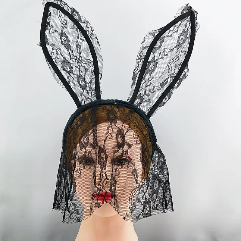 Kids Face Mask - ปาร์ตี้กระต่ายกระต่ายกระต่ายกระต่ายกระต่ายกระต่ายกระต่ายกระต่ายกระต่ายกระต่ายกระต่ายกระต่ายกระต่ายกระต่ายหูแถบคาดศีรษะลูกไม้ Eye Mask สีดํา/สีแดง Masquerade วันเกิดอะนิเมะคอสเพลย์เครื่องแต่งกายฮาโลวีนคริสต์มาส