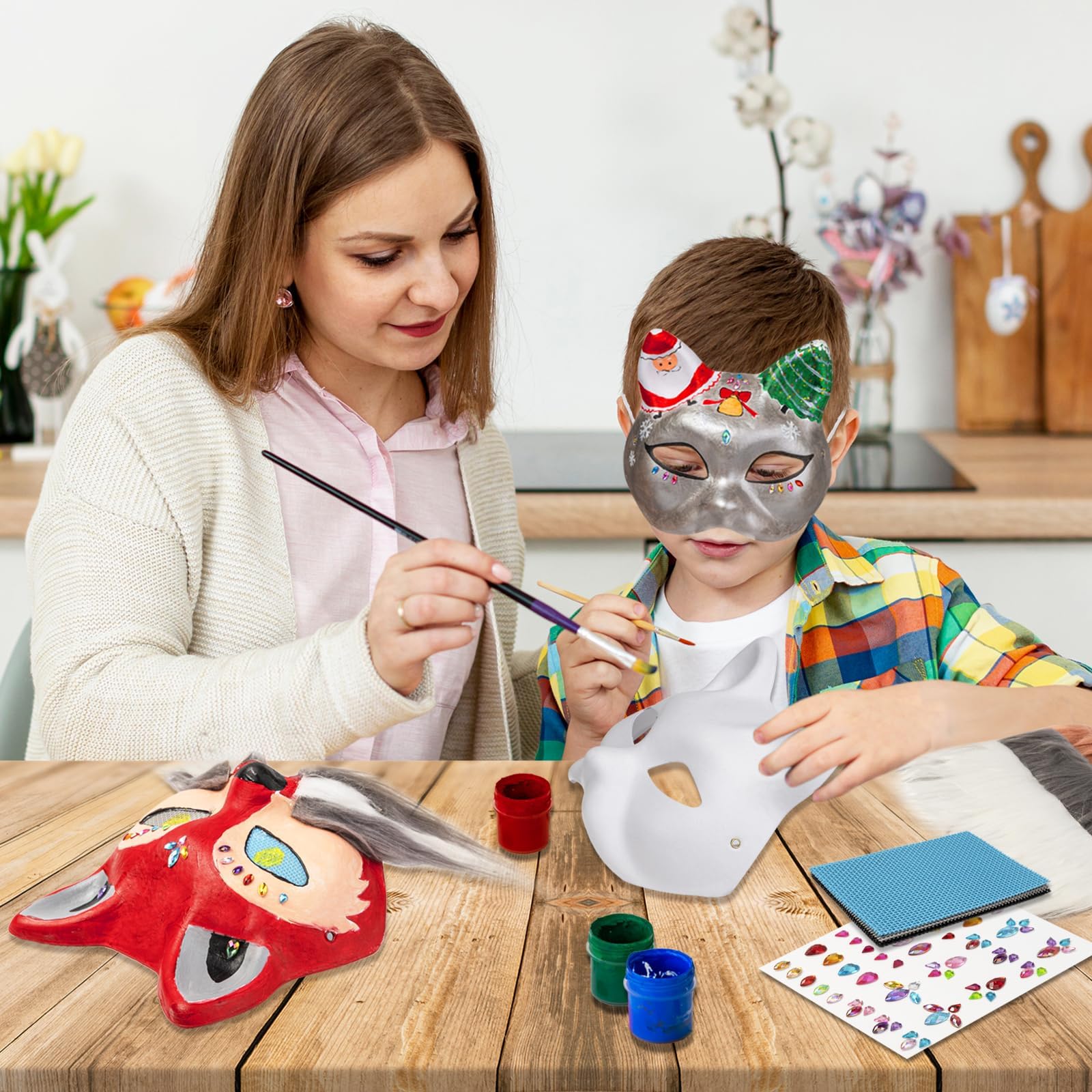 3 ชุดชุดหน้ากาก Therian กระดาษ - Kids Face Mask บทวิจารณ์และราคา