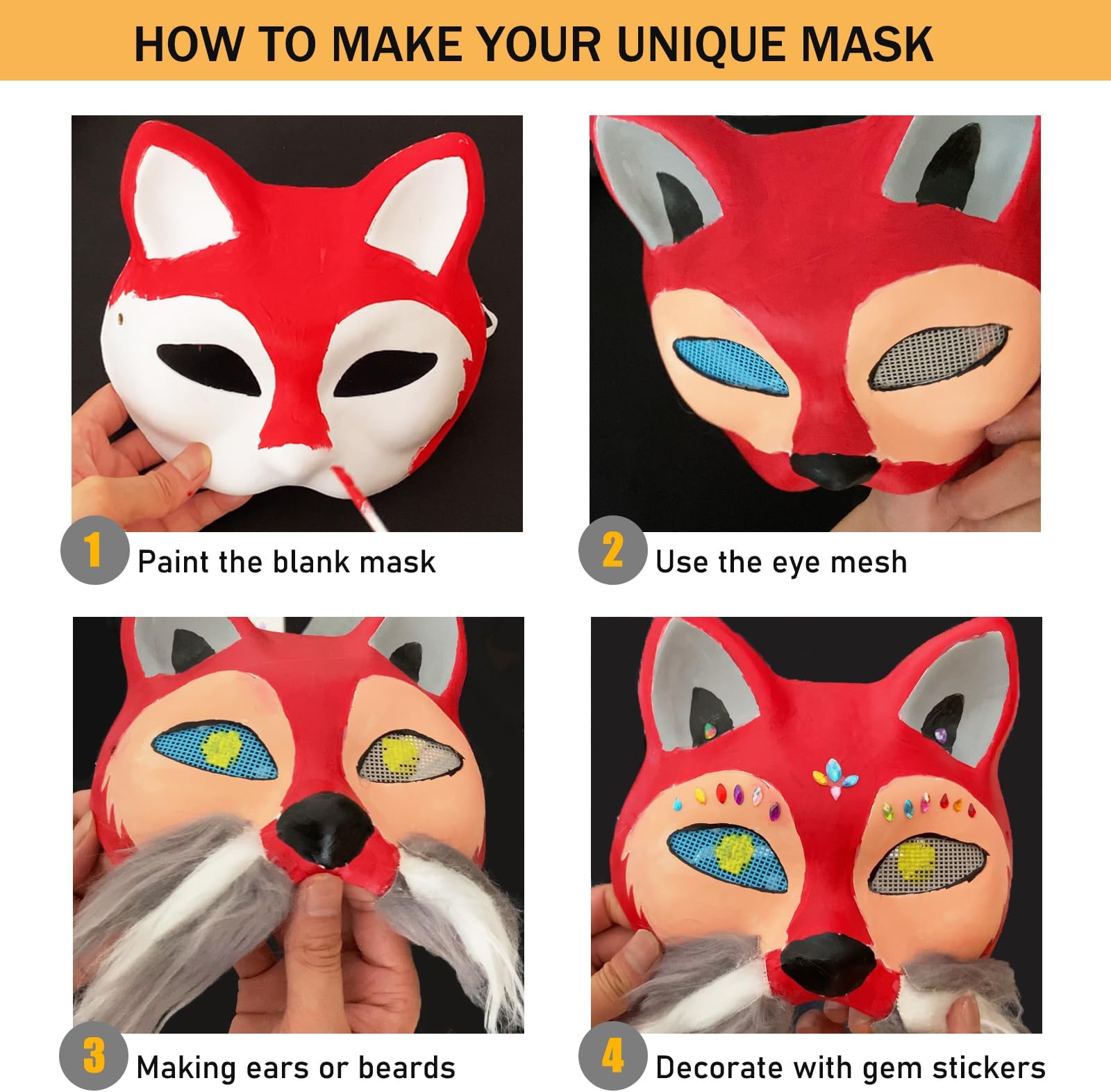 3 ชุดชุดหน้ากาก Therian กระดาษ - Kids Face Mask บทวิจารณ์และราคา
